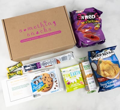 Something Snacks July 2021 Subscription Box Review + Coupon