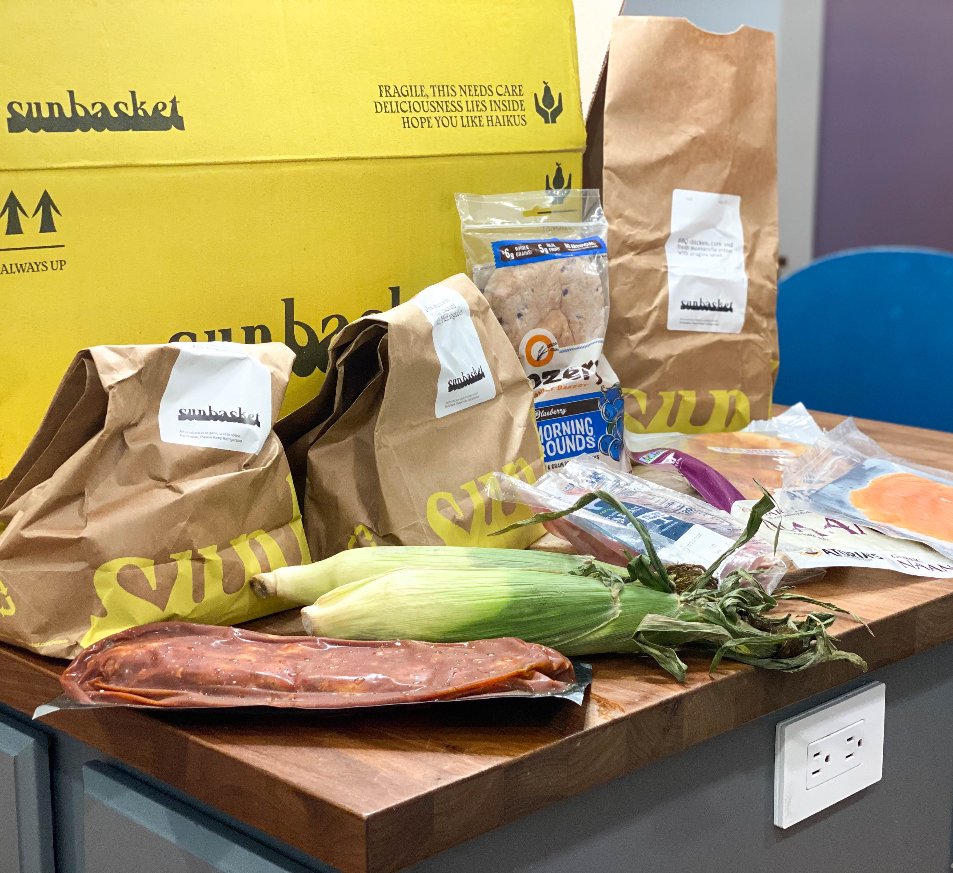 Sunbasket Meal Kit Review: Vegetable Pasta, Chinese Noodles & BBQ Pizza!