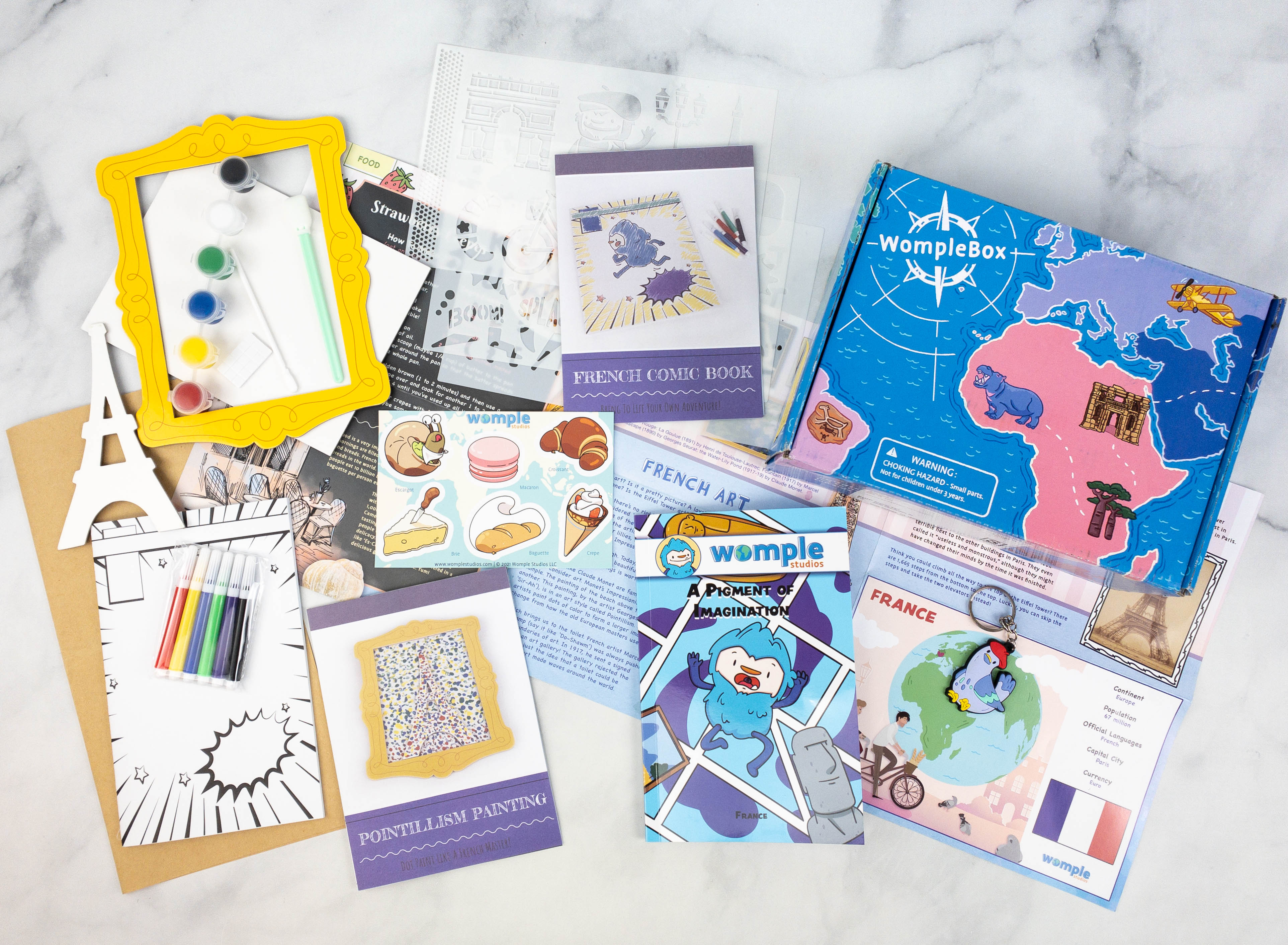 WompleBox by Womple Studios Subscription Box Review + Coupon – FRANCE