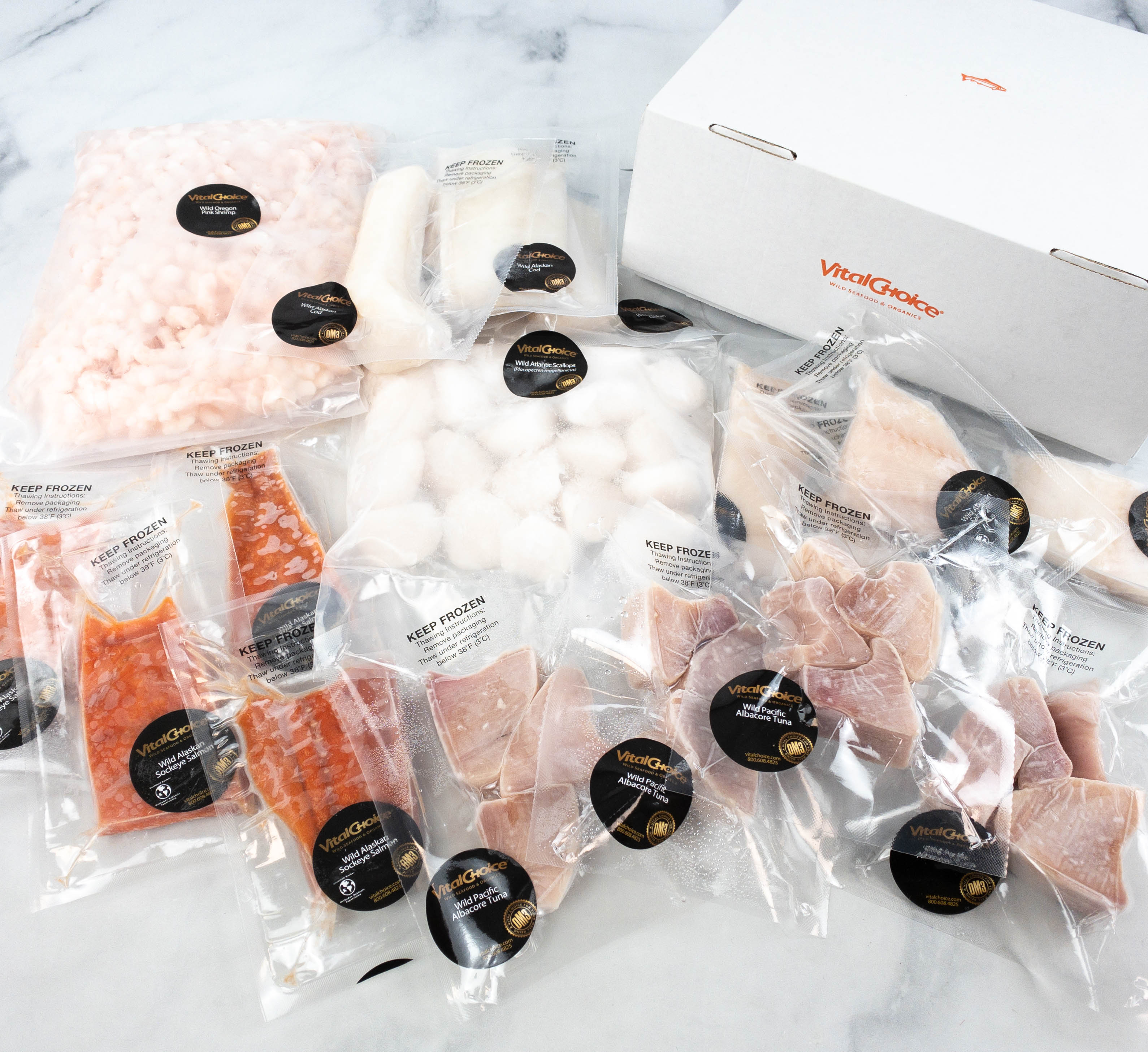 A Mouthwatering Seafood Feast: Vital Box by Vital Choice