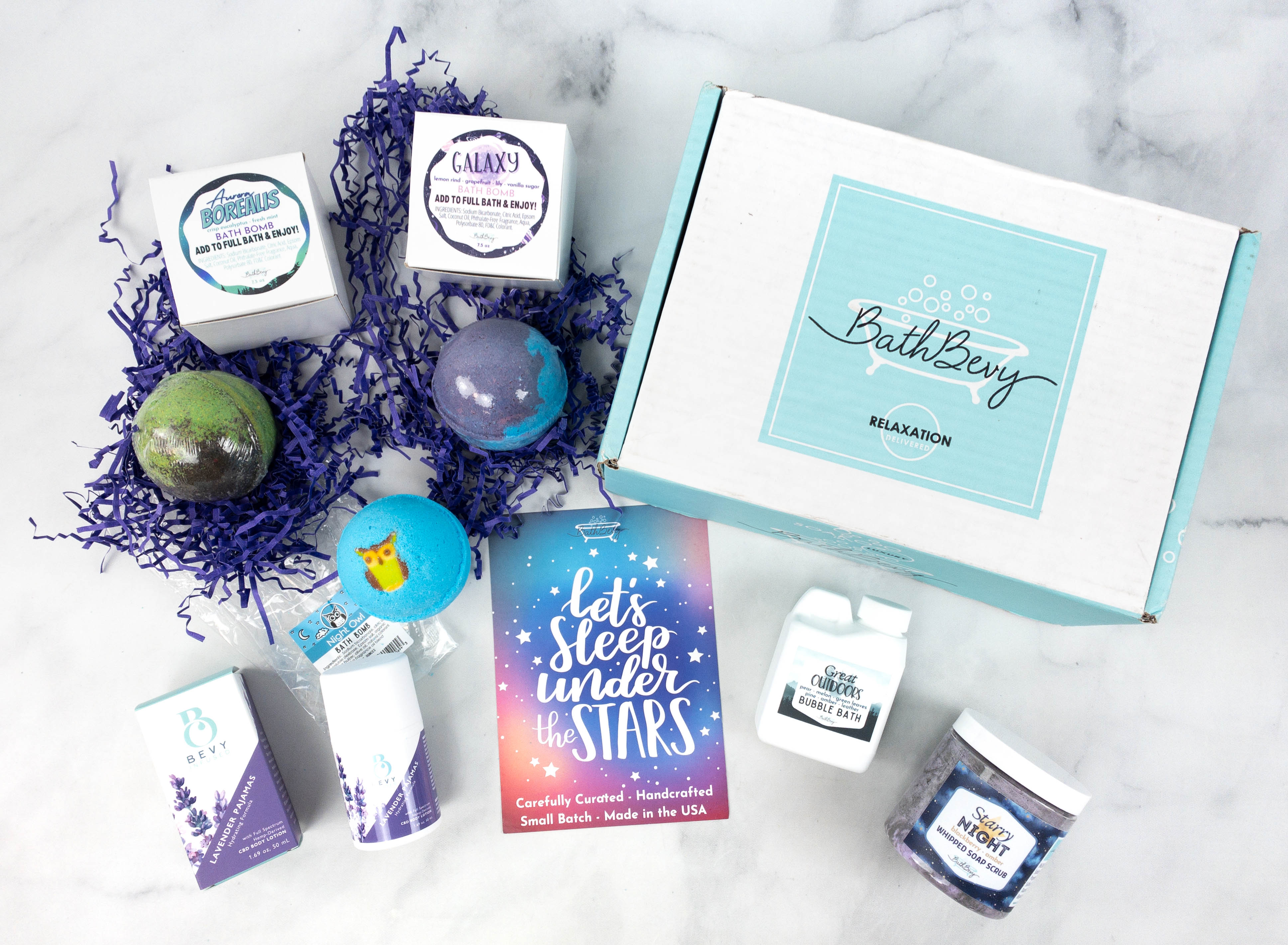 Bath Bevy July 2021 Bath Subscription Box Review + Coupon