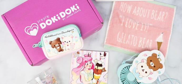 Doki Doki July 2021 Subscription Box Review & Coupon