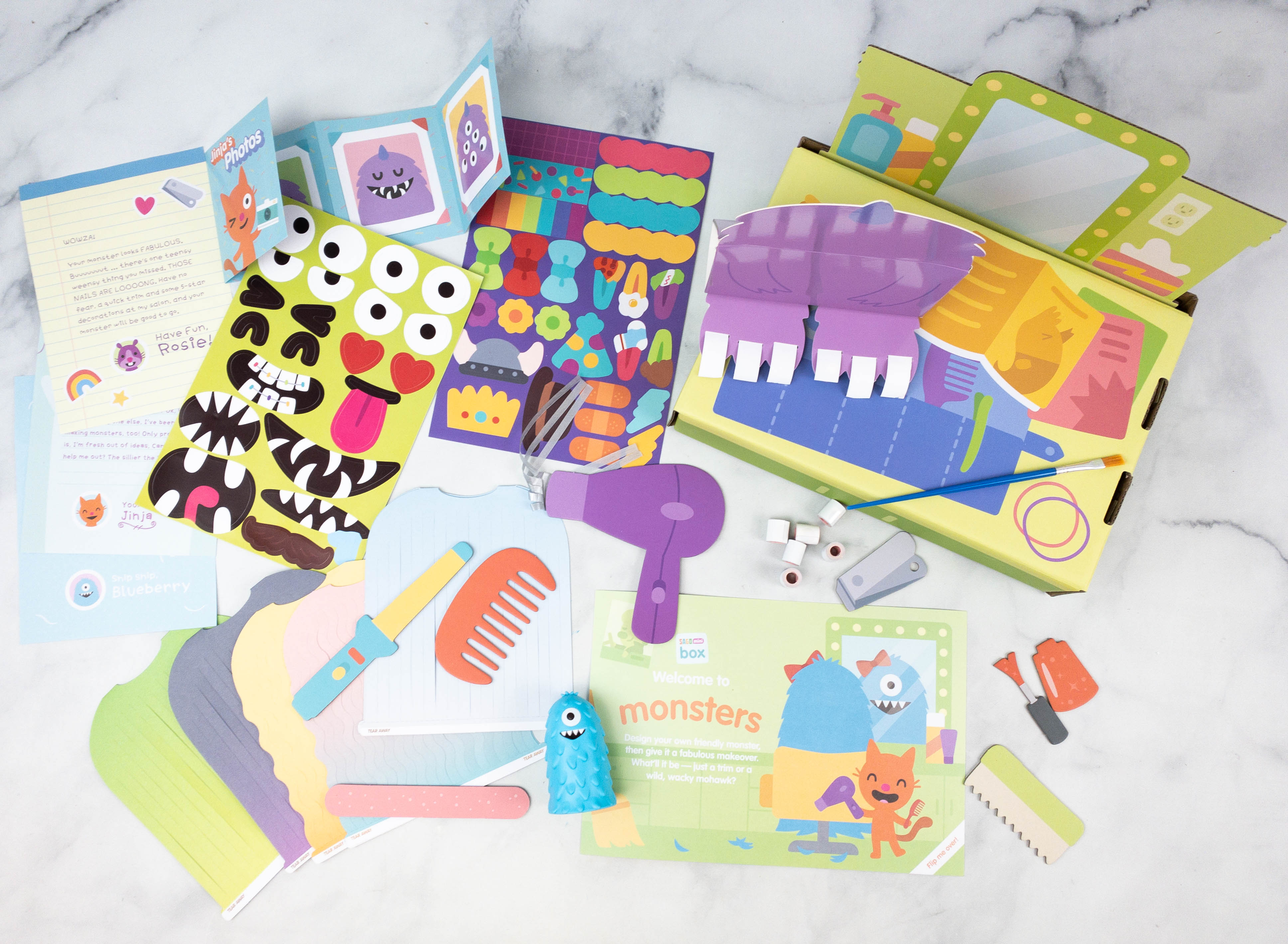 Sago Mini Box Review + Coupon – MONSTERS