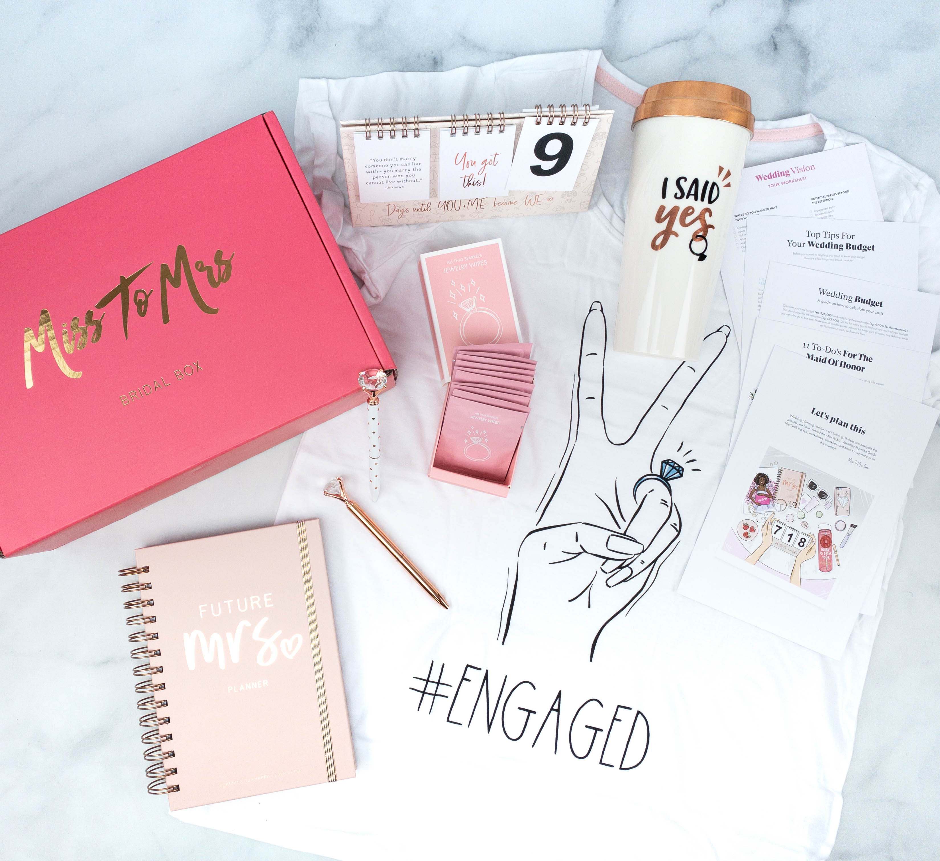 Miss To Mrs Bridal Box: Let’s Plan This