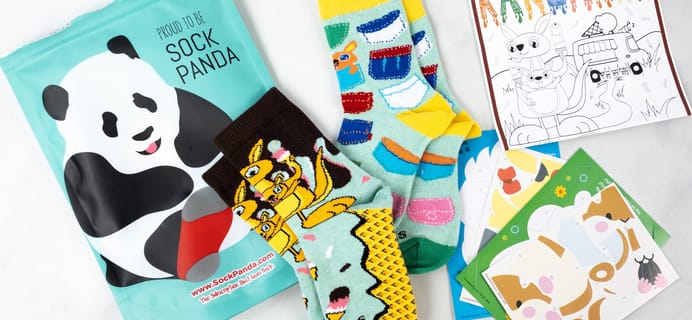 Panda Pals Kids Sock Subscription Review + Coupon –  August 2021