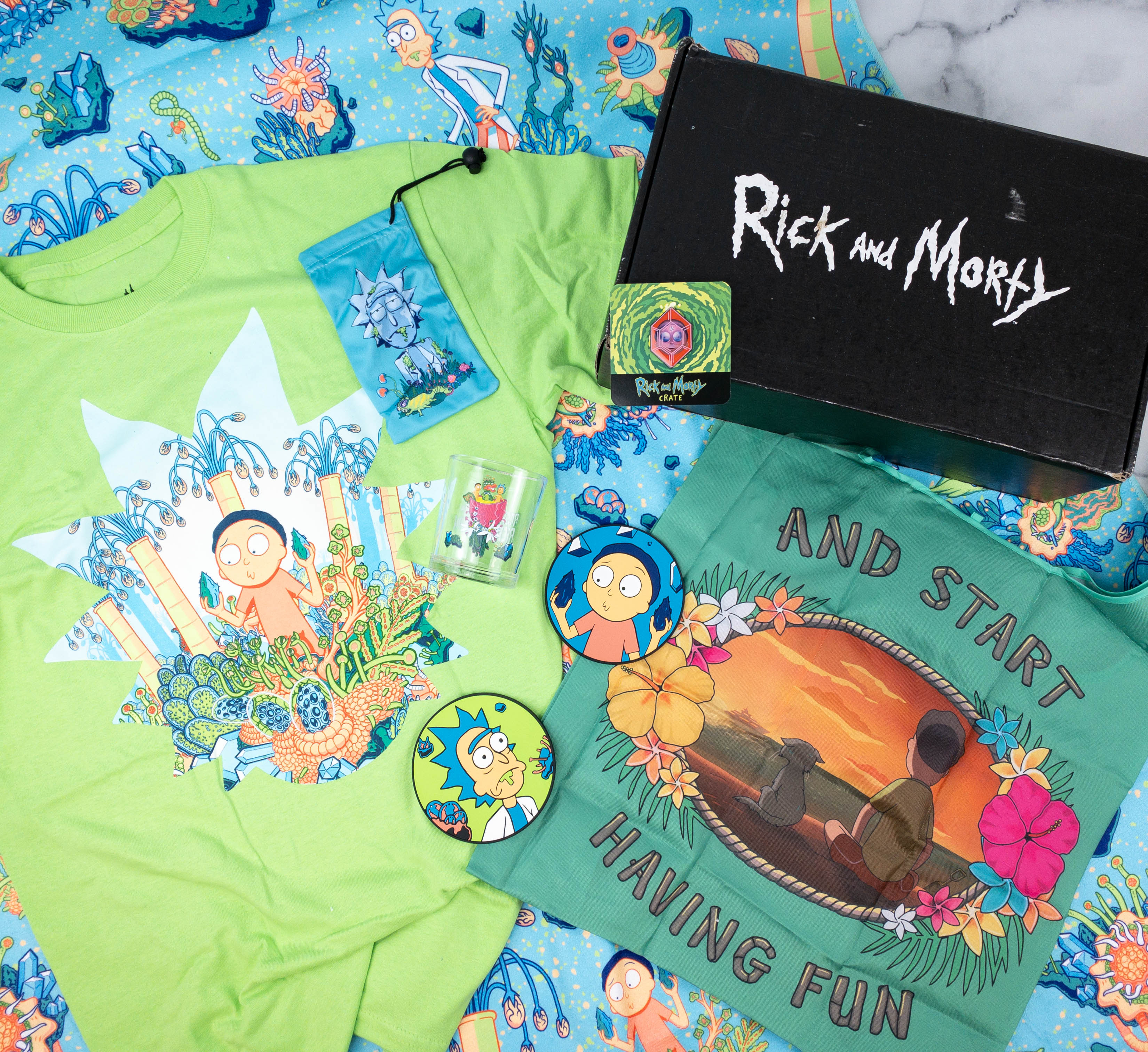 Rick and Morty Crate July 2021 Subscription Box Review + Coupon