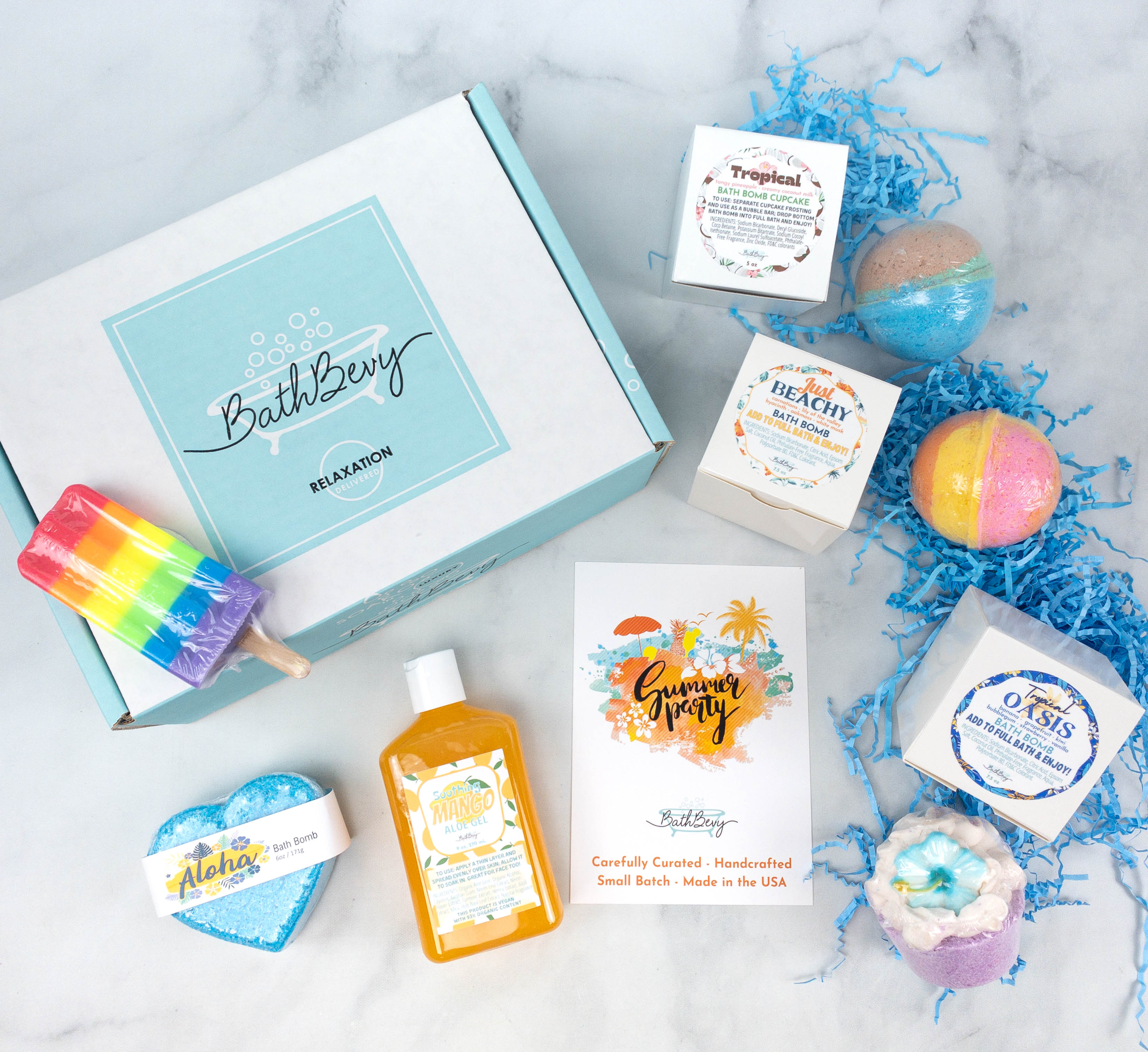 Bath Bevy August 2021 Bath Subscription Box Review + Coupon