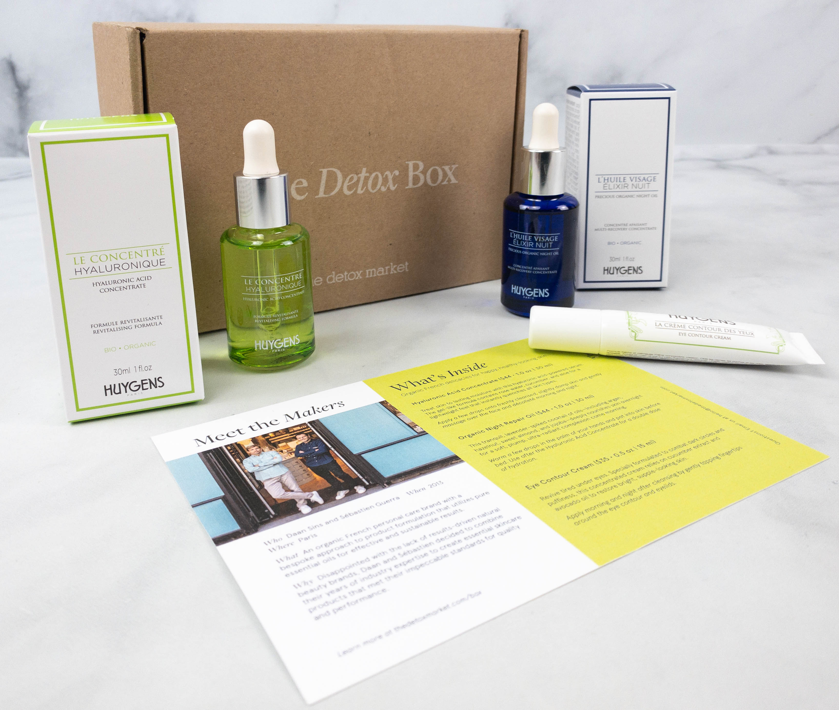 The Detox Box August 2021 Review: HUYGENS