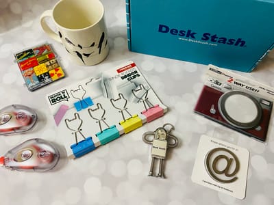 Desk Stash Summer 2021 Subscription Box Review + Coupon