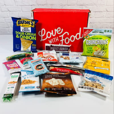 Love With Food July 2021 Deluxe Box Review + Coupon