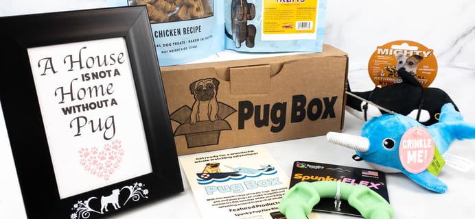 Pug Box Review + Coupon – July 2021
