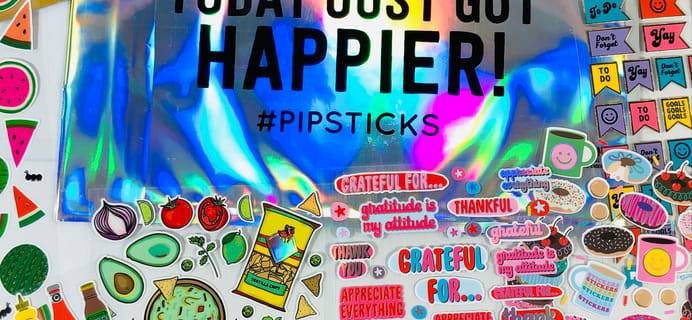 Pipsticks Pro Club Classic July 2021 Sticker Subscription Review + Coupon!