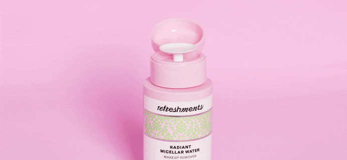 Refreshments Launches Radiant Micellar Water: Your New Cleanser/Makeup Remover Essential!
