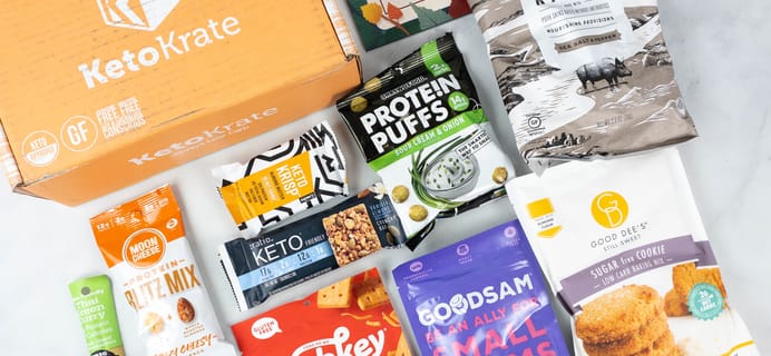 KetoKrate September 2021 Subscription Box Review + Coupon