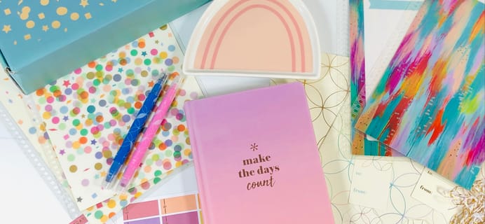 Erin Condren Winter 2021 Seasonal Surprise Box Review