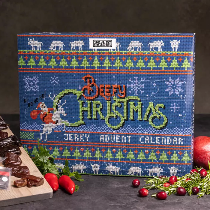 2021 Man Crates Jerky Advent Calendars: Christmas Sweater and Ho Ho Holy Cow + Full Spoilers!