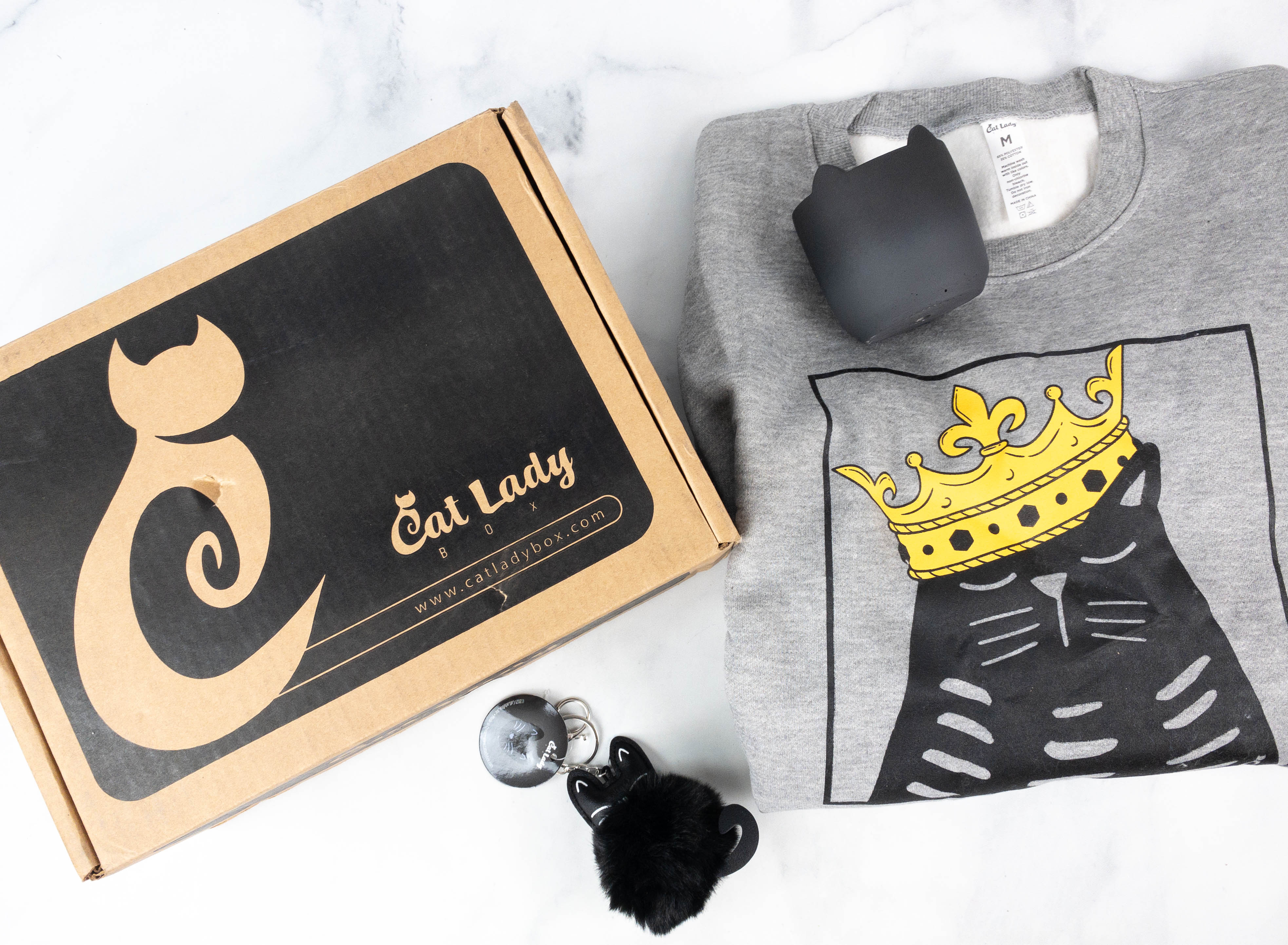 Cat Lady Box October 2021 Subscription Box Review – BLACK CATS  BOX!