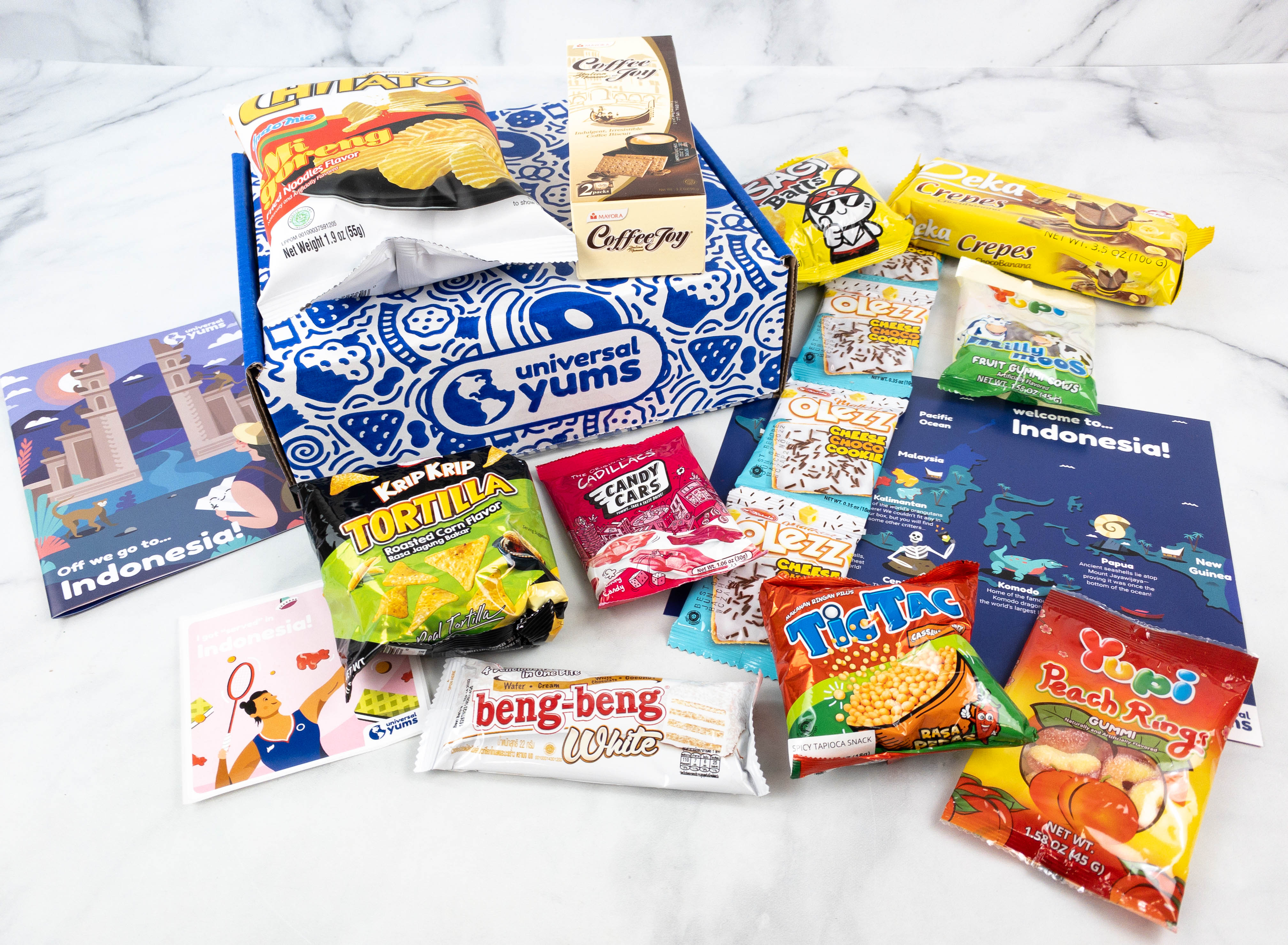 Universal Yums Subscription Box Review + Coupon – INDONESIA