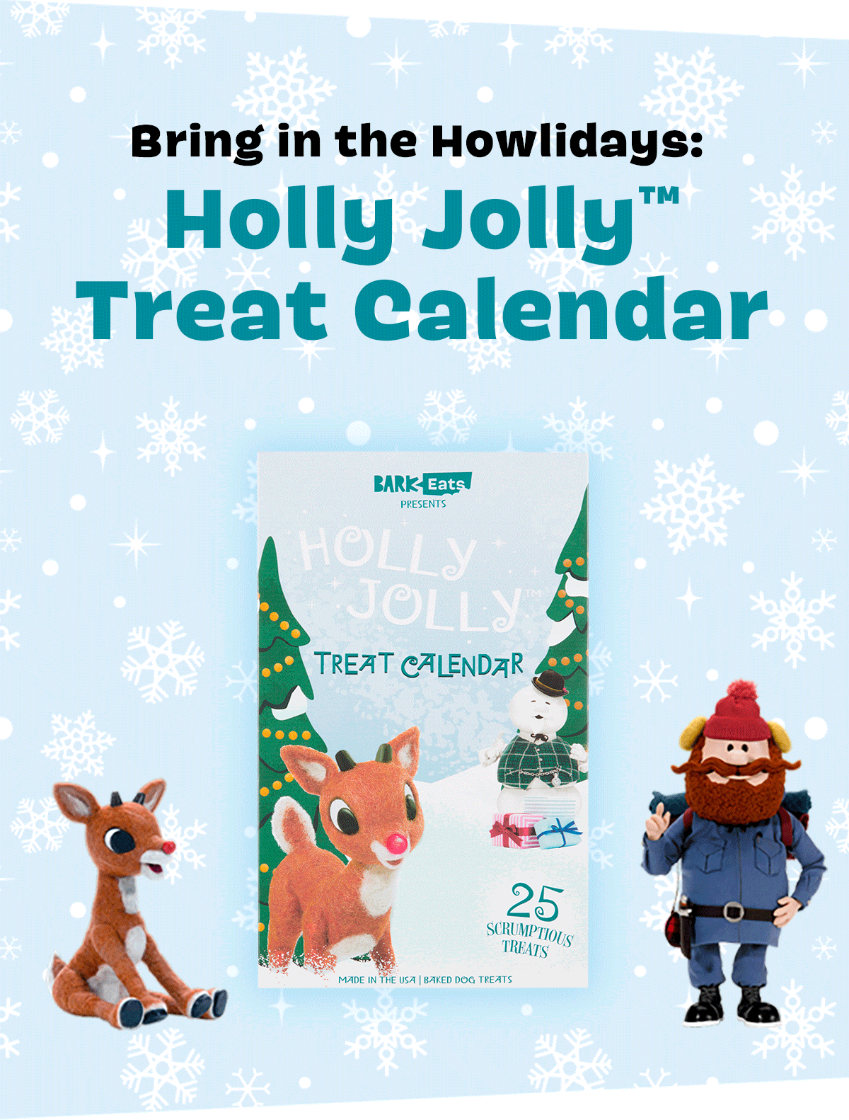 2021 BarkBox Dog Treat Advent Calendar: Holly Jolly Treats!