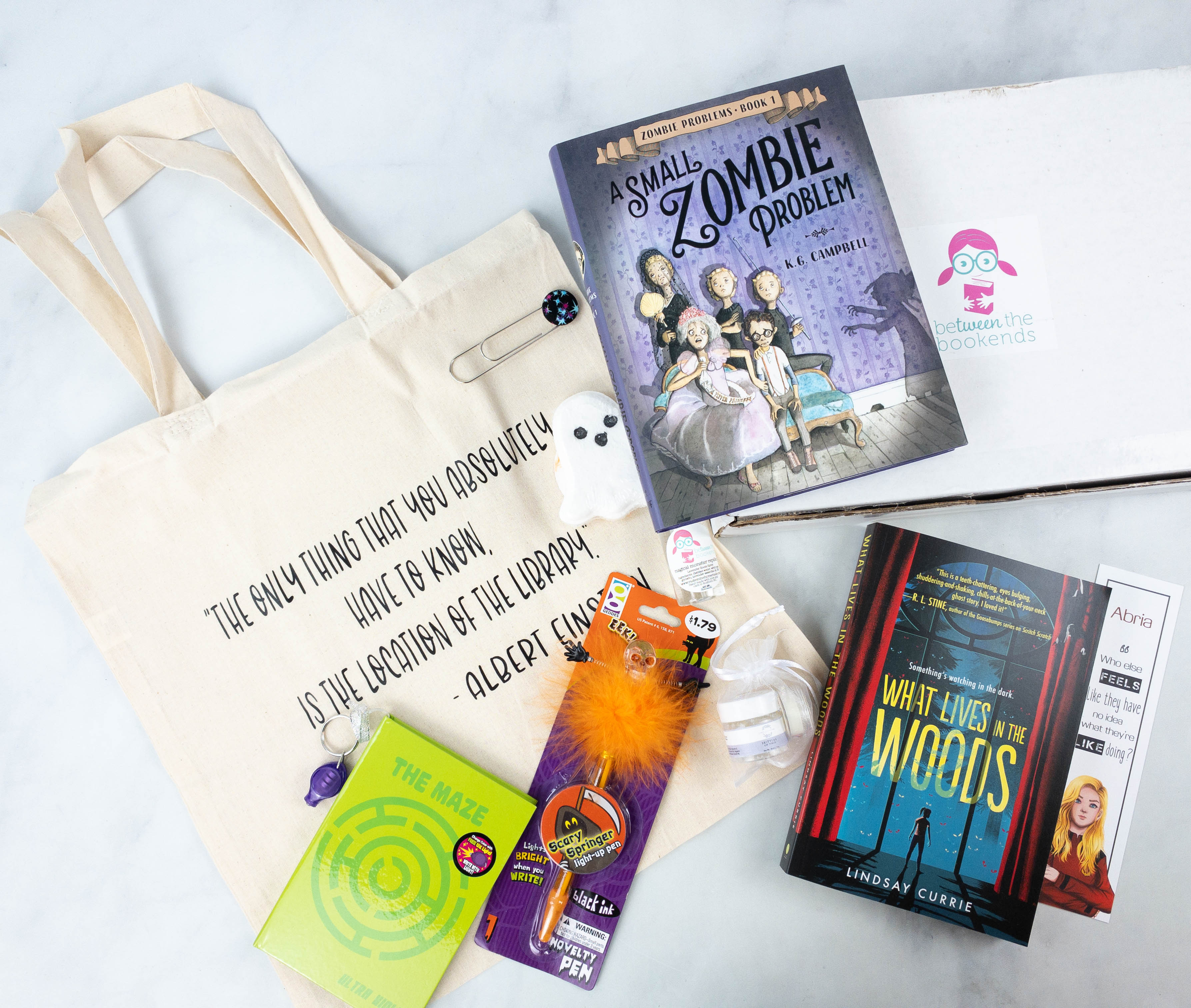 beTWEEN the Bookends October 2021 Subscription Box Review