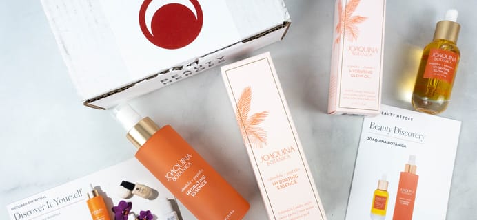 Beauty Heroes October 2021 Review: JOAQUINA BOTÁNICA