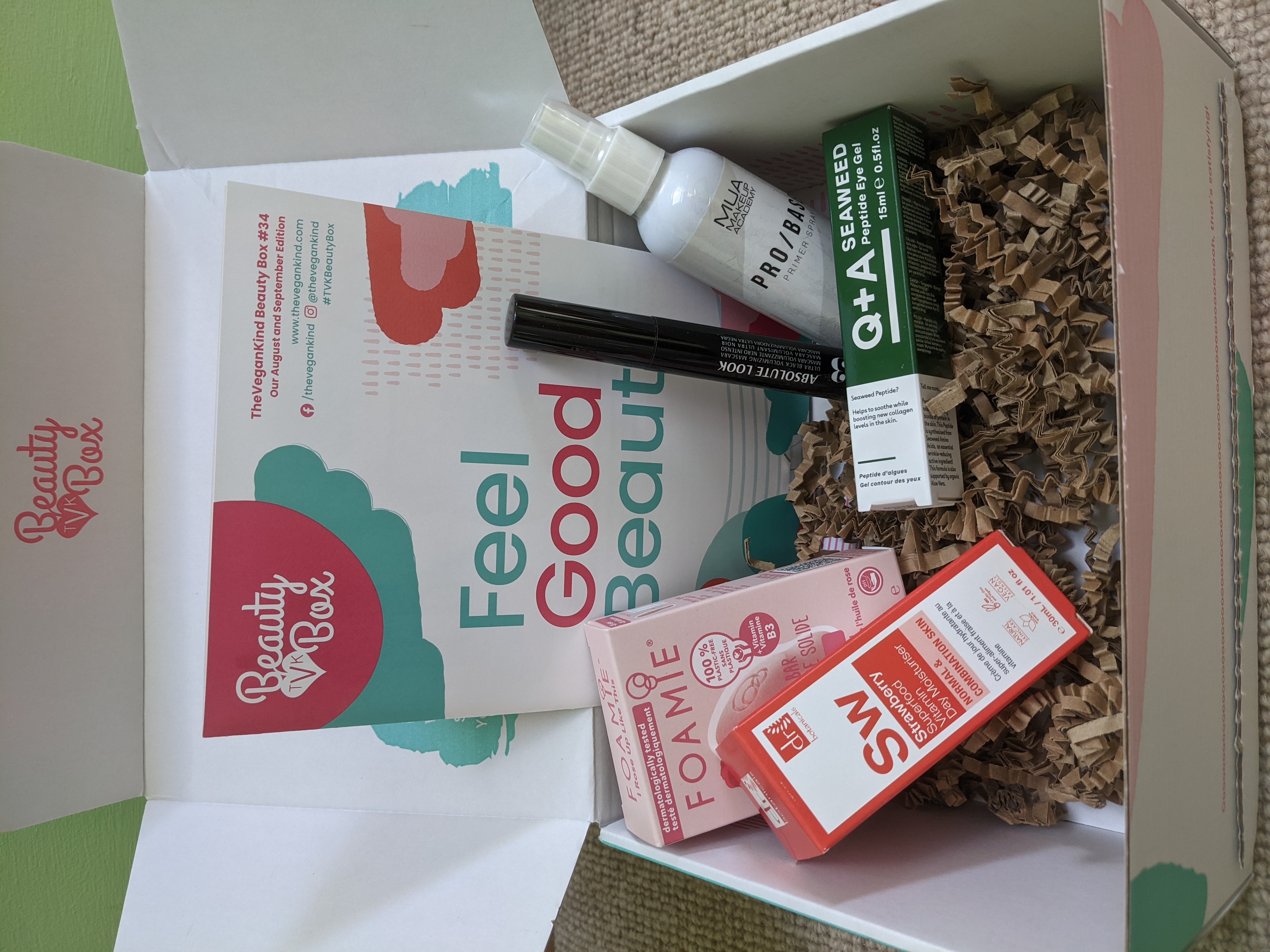 The Vegan Kind Subscription Beauty Box Review + Coupon – Box #34 August and September 2021