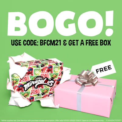 Miraculous Box Cyber Monday Deal: FREE Bonus Box When You Subscribe!
