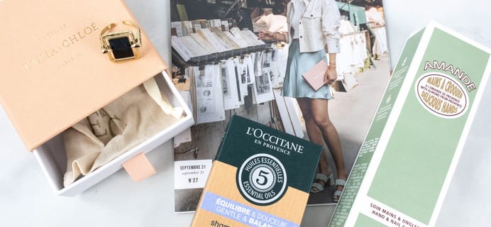 Emma & Chloe September 2021 Jewelry Subscription Box Review