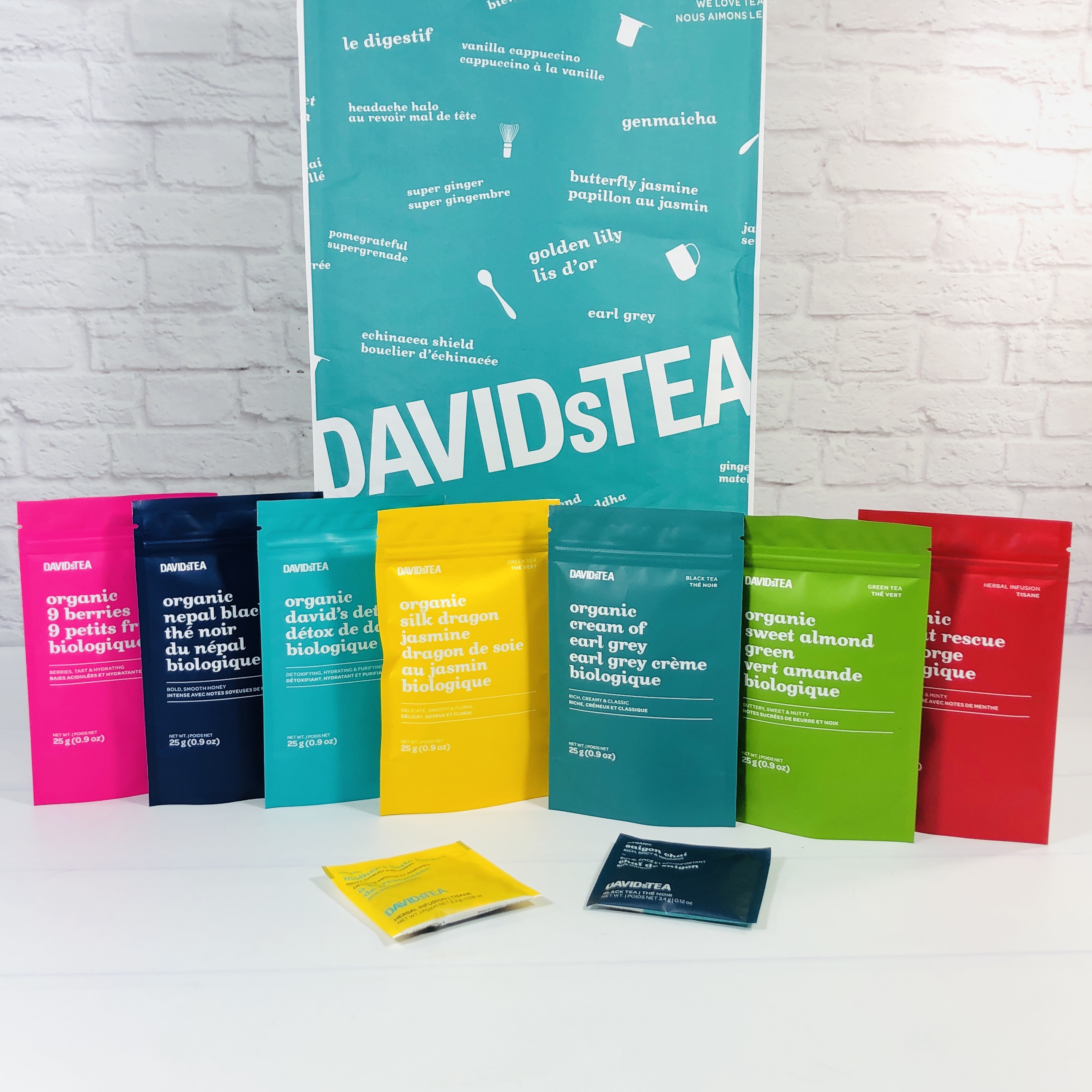 DAVIDsTEA Tasting Club Review – 2021 Organic Holiday Box