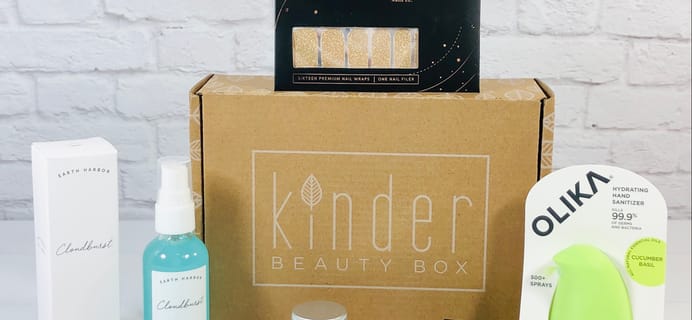 Kinder Beauty Box December 2021 Review + Coupon – NORTH STAR