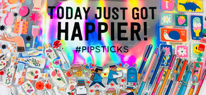 Pipsticks Pro Club Classic December 2021 Sticker Subscription Review + Coupon!