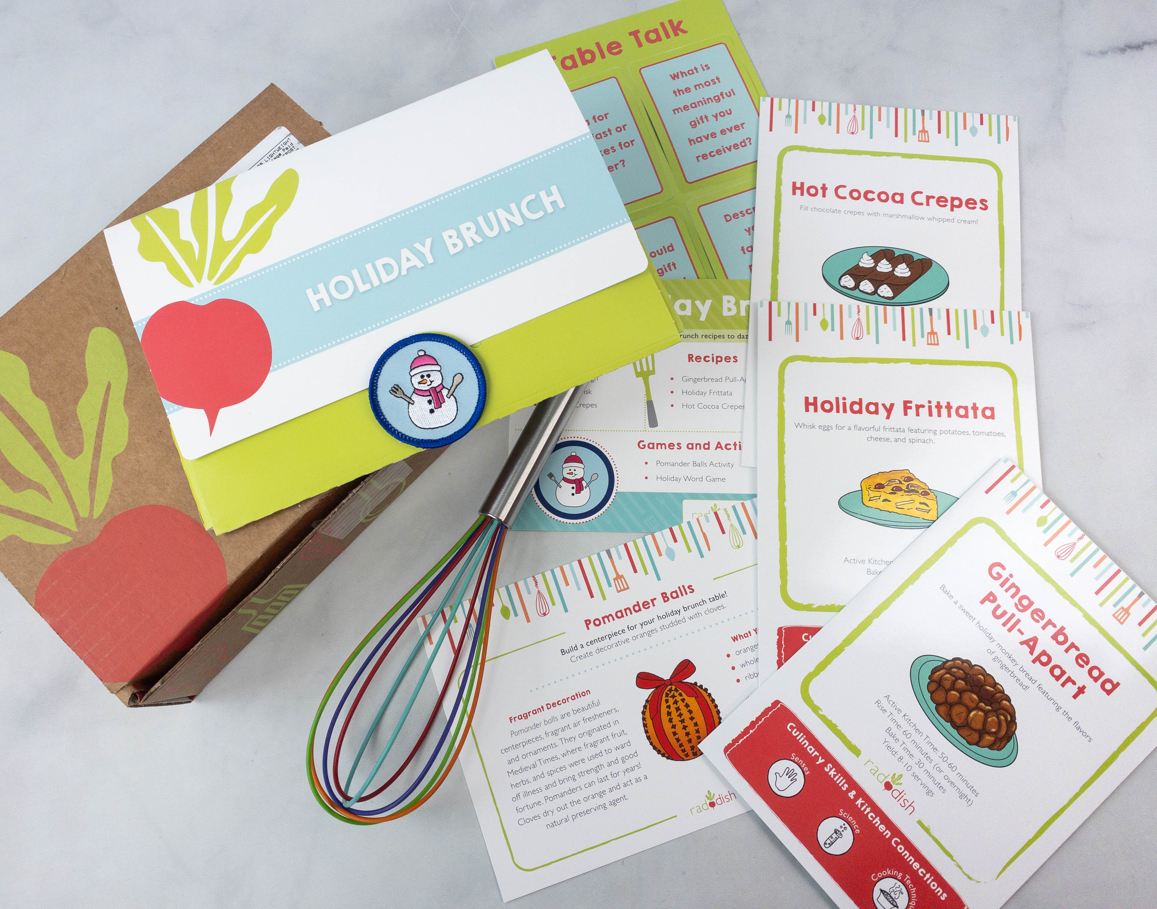 Raddish Kids Review + Coupons – December 2021 HOLIDAY BRUNCH