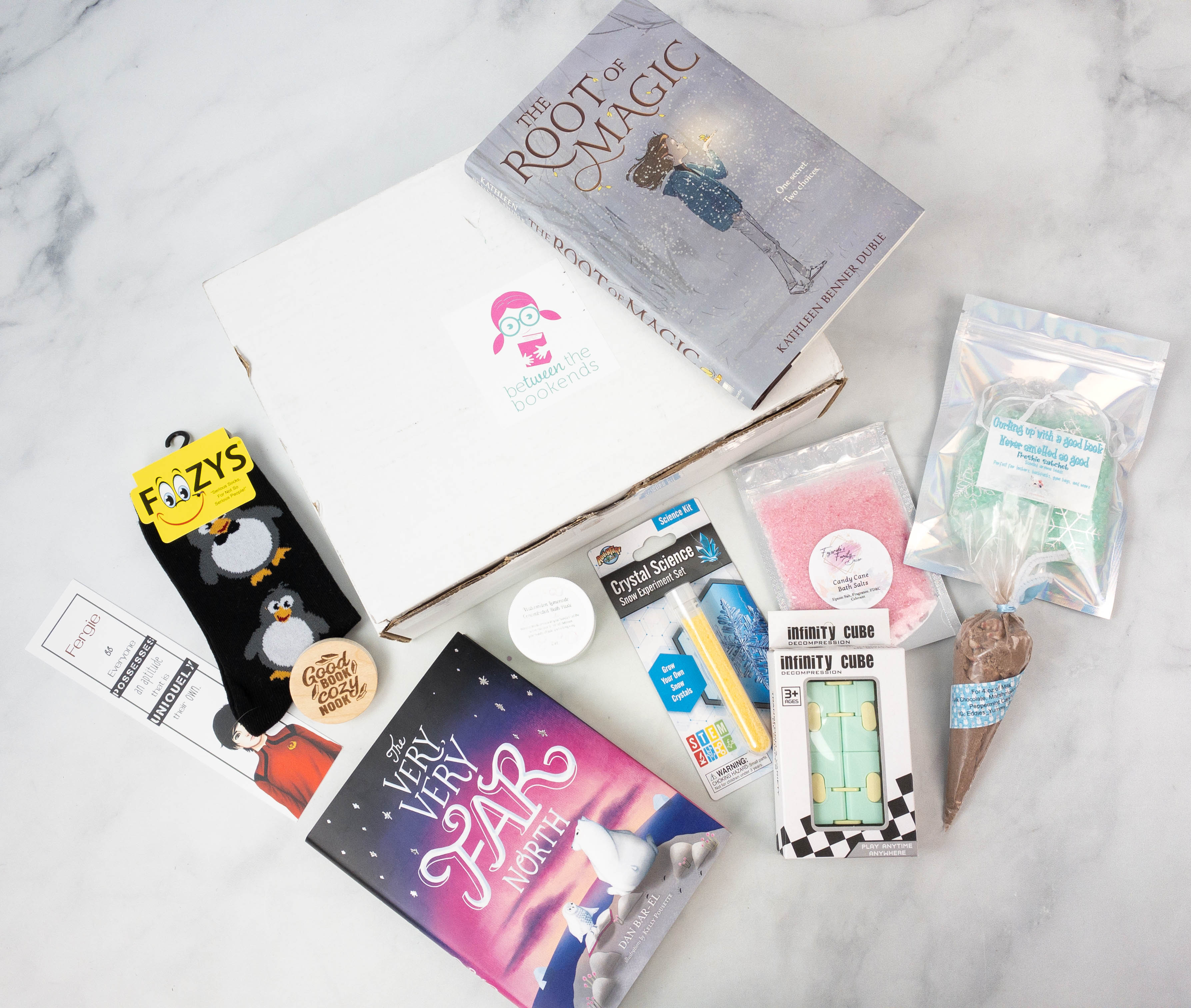 beTWEEN the Bookends December 2021 Review – Winter Reads and Relaxing Items For Tweens!