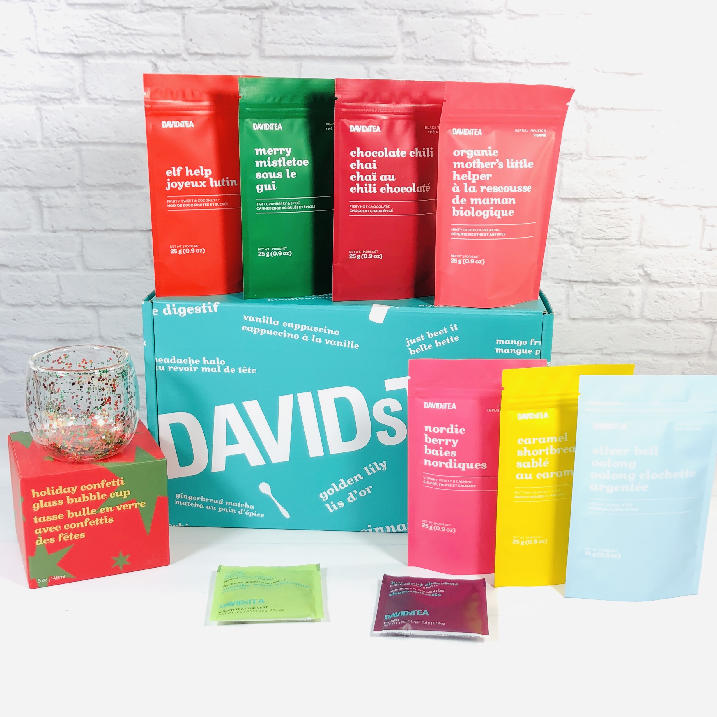 DAVIDsTEA Tasting Club Review – David’s Picks Holiday 2021