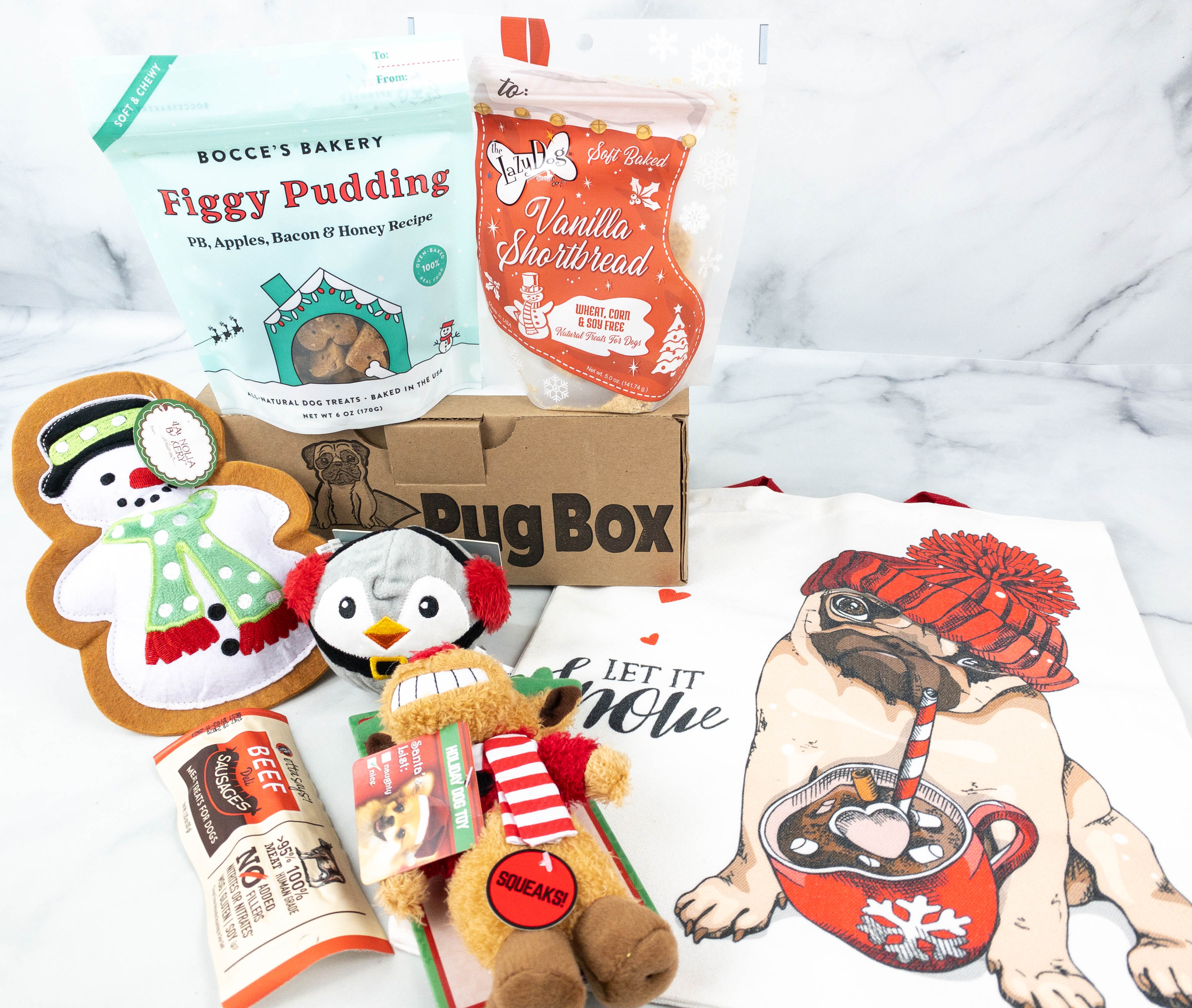 Pug Box December 2021: Holiday Pug Box