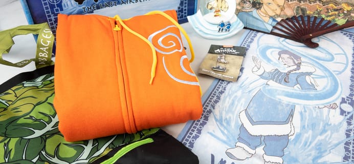 Avatar: The Last Airbender Box Winter 2021  Review – Book One: WATER!