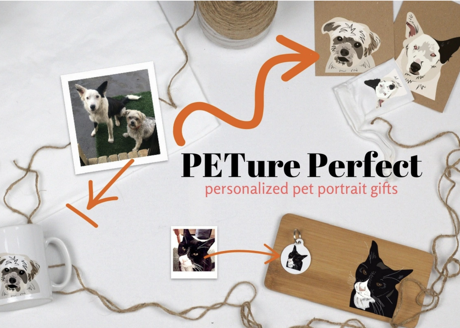 PETure Perfect Personalized Pet Portraits: A Heartfelt Gift for Pet Lovers