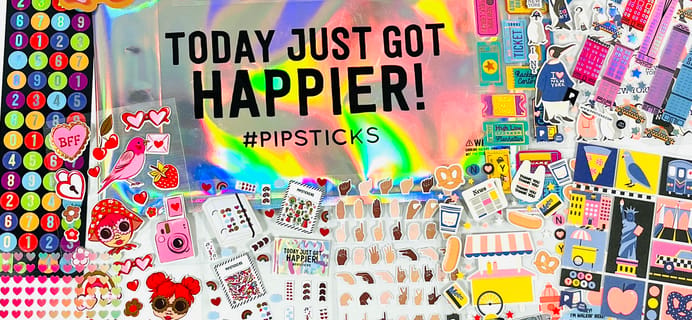 Pipsticks Pro Club Classic January 2022 Sticker Subscription Review + Coupon!