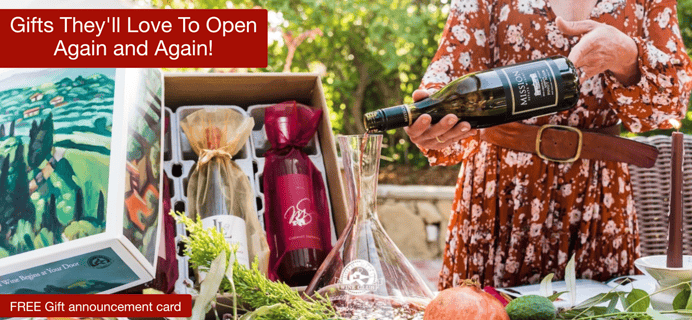 Gift Idea For Moms Who Love Wine: Gold Medal Wine Club