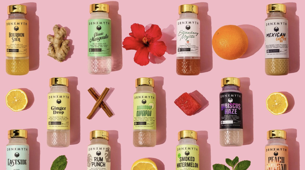 DRNXMYTH Coupon: $20 Off Your First Order of Pre-Made Cocktails!
