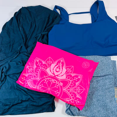 YogaClub Subscription Box Review + Coupon – February 2022 Plus Size