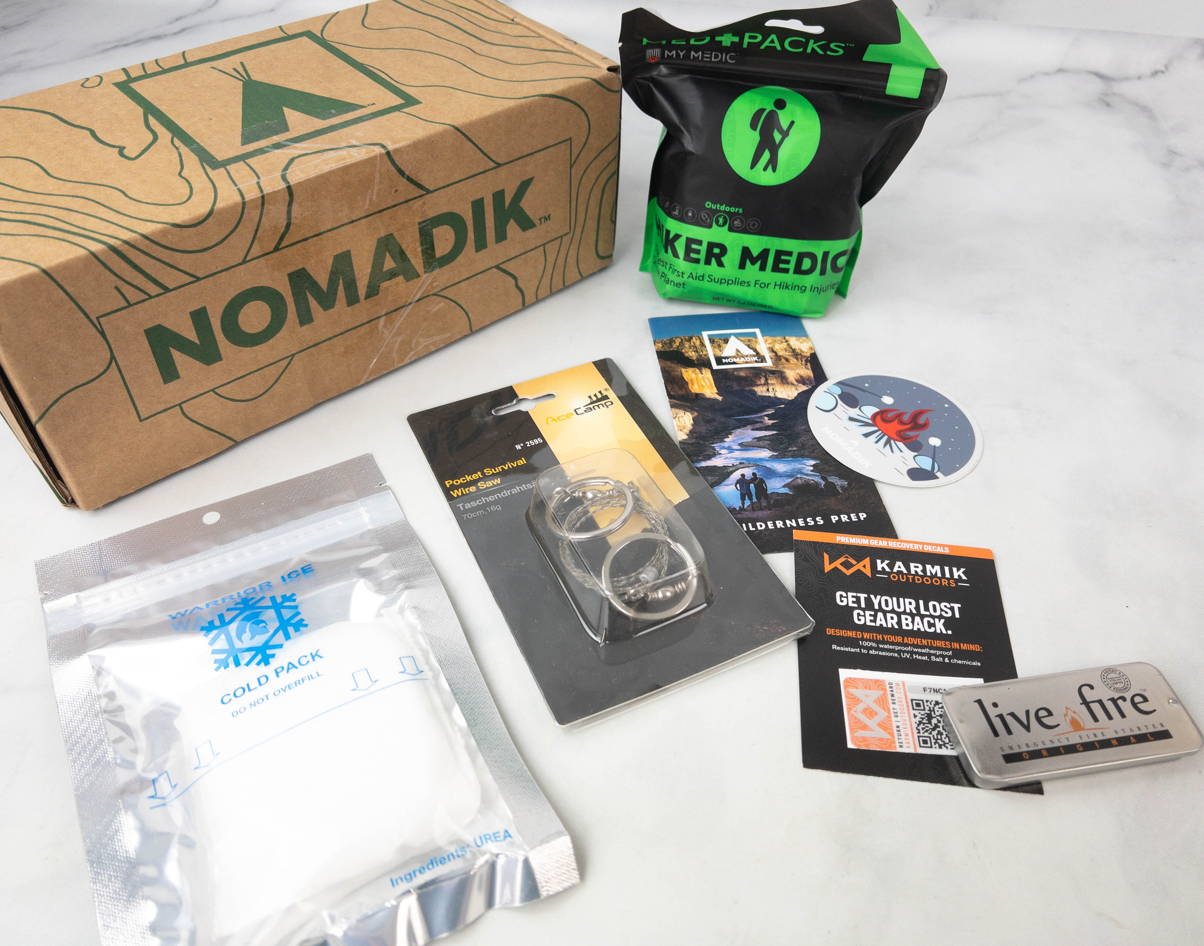 Nomadik Wilderness Prep Box Review: Tools & Accessories You Can Take In The Wild