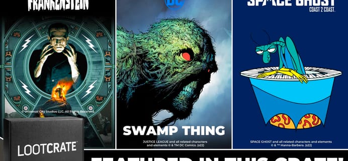 Loot Crate April 2022 Spoilers: MEAN & GREEN!