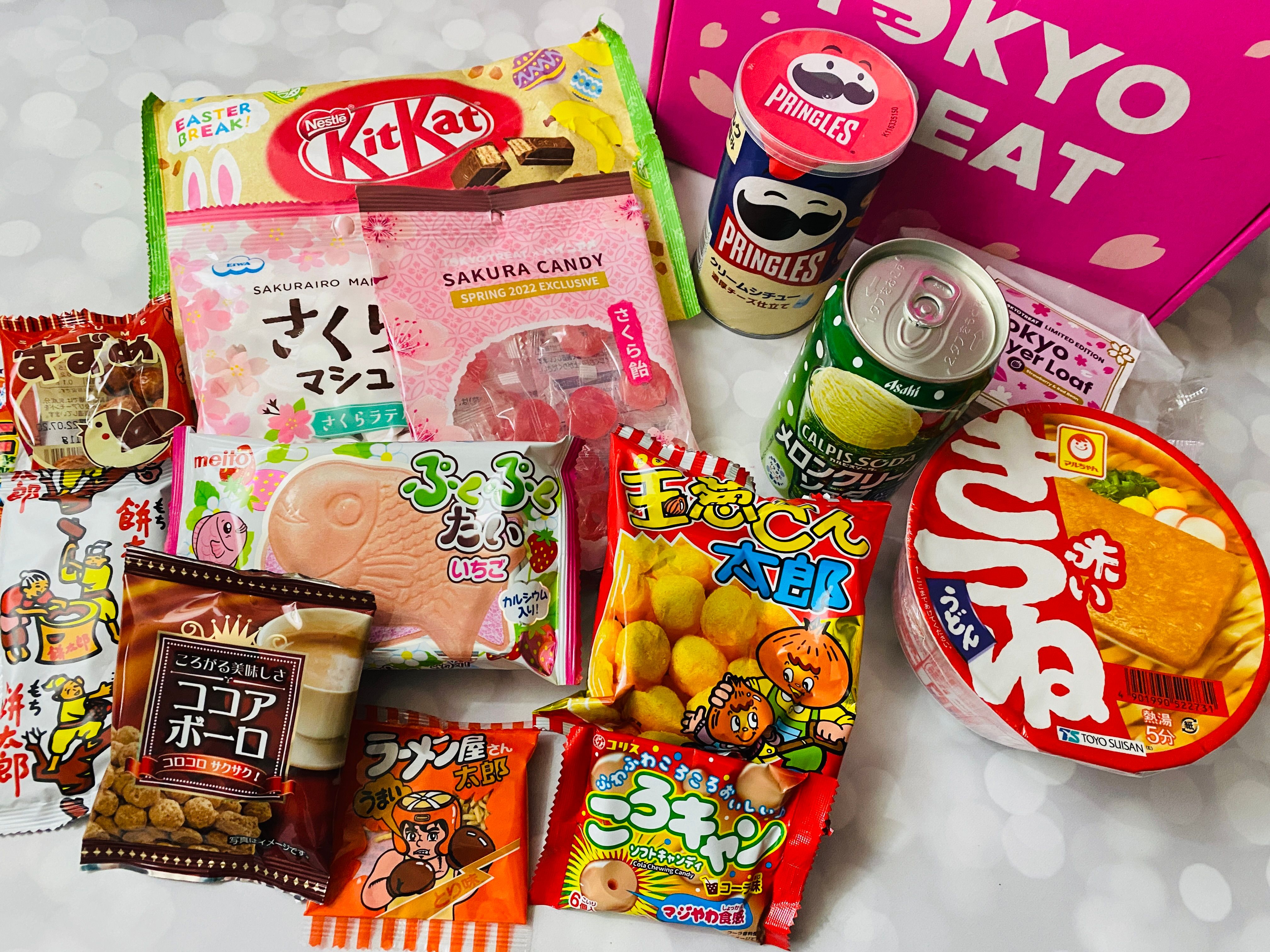 Tokyo Treat May 2022 Review: Sakura Picnic - Hello Subscription