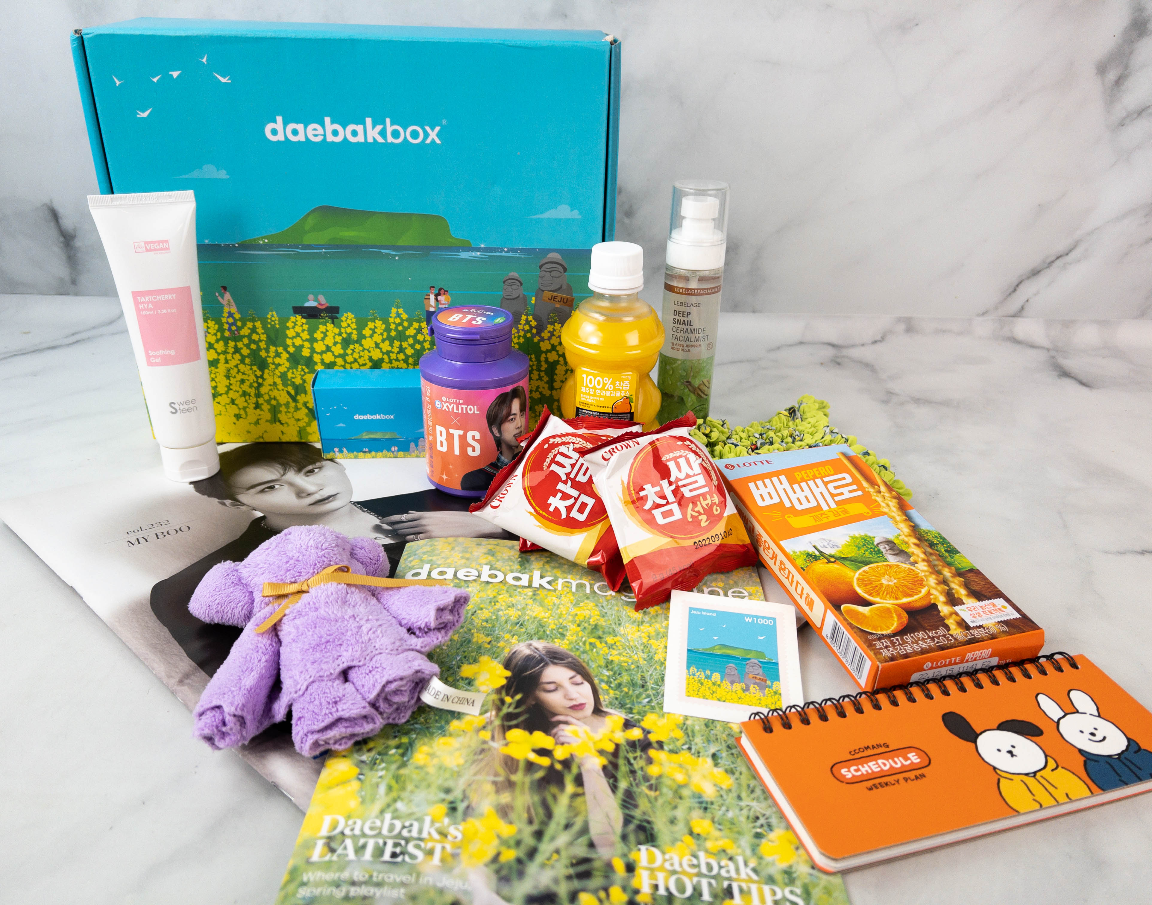 Daebak Box Spring 2022: Blooming Spring In Jeju Island With K-Goodies!
