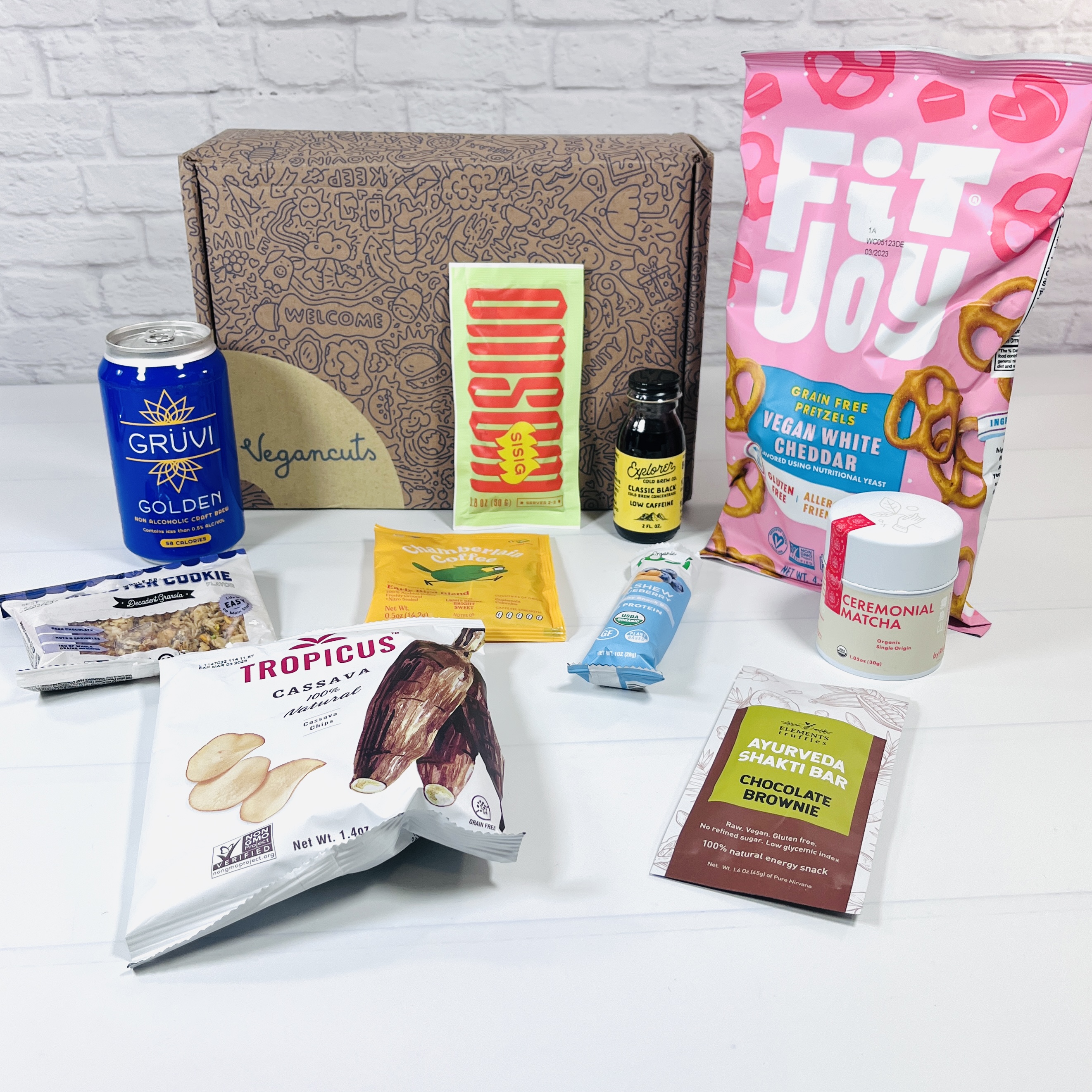 Vegancuts Snack Box June 2022 Review: Vegan Pretzels, Chips, Coffee & More!