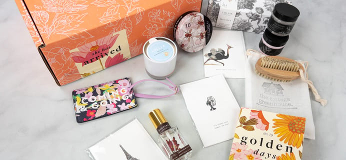 Margot Elena Summer 2022 Discovery Box Review: Lovely Days & Sun Rays