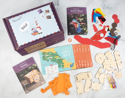 KiwiCo Atlas Crate Review: Learning About Costa Rica Through Hands-On Projects!