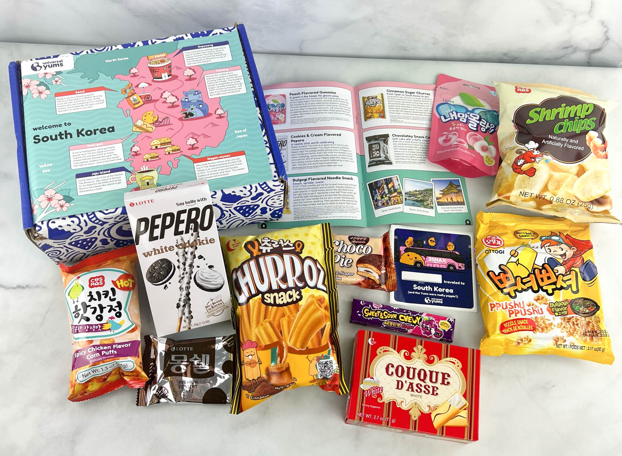 Universal Yums Review: Welcome to SOUTH KOREA!