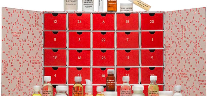 Susanne Kaufmann 2022 Advent Calendar: 25 Natural and Sustainably Made Treatments!